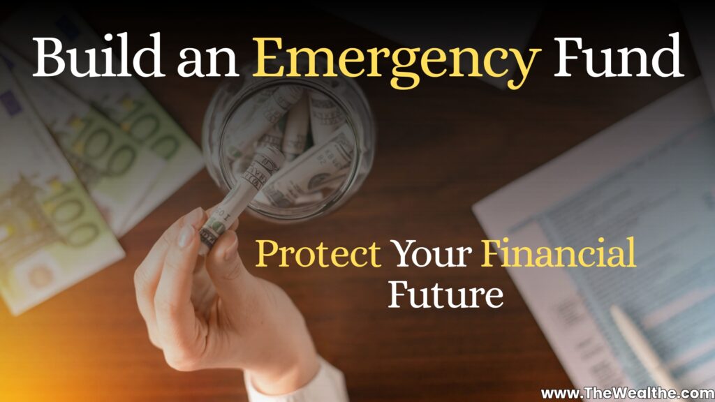 saving money goal emergency fund financial planning concept