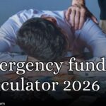 Emergency Fund calculator 2026,
